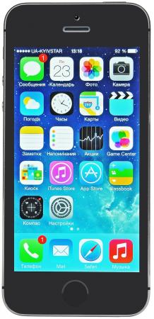 Смартфон Apple iPhone 5S "Как новый" серый 4" 16 Гб LTE Wi-Fi GPS 3G FF352RU/A