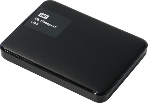 Внешний жесткий диск 2.5" USB3.0 1 Tb Western Digital My Passport Ultra WDBDDE0010BBK-EEUE черный