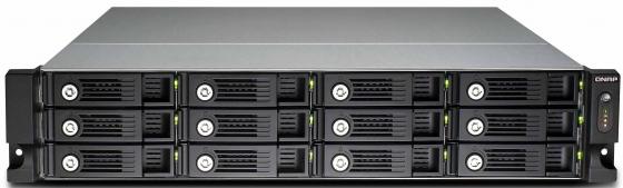 Сетевое хранилище QNAP TVS-1271U-RP-i7-32G i7-4790S 3.2ГГц 12x3.5/2.5"HDD hot swap