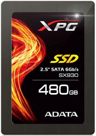 Твердотельный накопитель SSD 2.5" 480 Gb A-Data SX930 (ASX930SS3-480GM-C) Read 540Mb/s Write 420Mb/s MLC