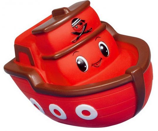 Резиновая игрушка для ванны Simba Лодочка 49622 красная