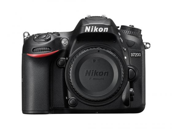 Зеркальная фотокамера Nikon D7200 BODY 24.2Mp черный без объектива VBA450AE