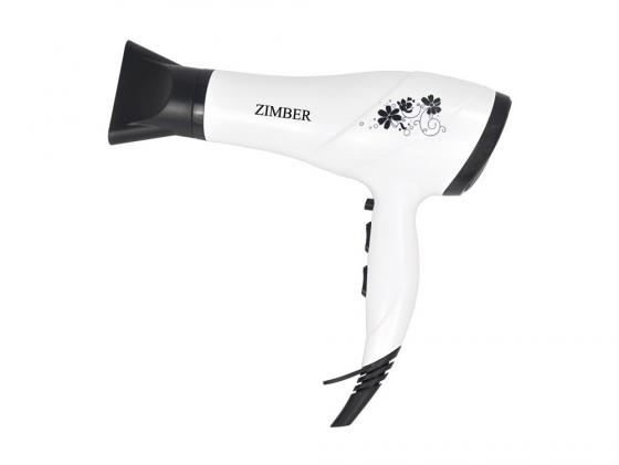 Фен Zimber ZM-10398 2000Вт бело-черный