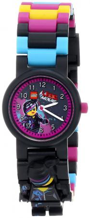 Часы наручные аналоговые Lego Movie с минифигурой Lucy на ремешке черный 9009990
