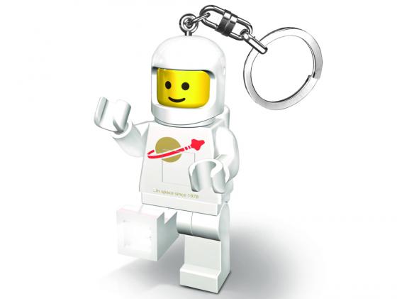 LGL-KE10 Брелок-фонарик для ключей LEGO Classic - Spaceman (белый)