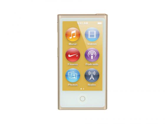 Плеер Apple iPod Nano 16Gb MKMX2RU/A золотистый