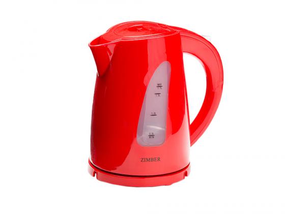Чайник Zimber ZM-11029 2200 Вт 1.7 л пластик красный