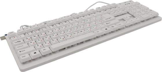 Клавиатура проводная Sven Standard 301 USB белый