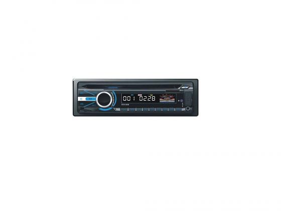 Автомагнитола Rolsen RCR-452B USB MP3 CD DVD FM SD MMC 1DIN 4x60Вт черный