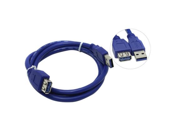 Фото - Кабель USB 3.0 AM-AF 1.0м 5bites UC3011-010F кабель 5bites usb 3 0 am cm 0 5m tc302 05