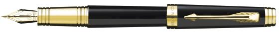 Перьевая ручка Parker Premier Lacque F560 Black GT F S0887810