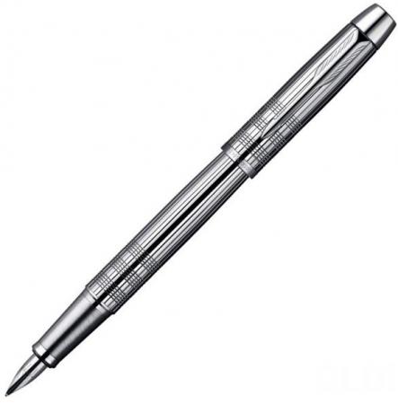 Перьевая ручка Parker IM Premium F222 Shiny Chrome синий F S0908640
