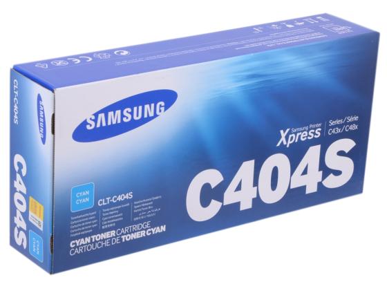 Картридж Samsung CLT-C404S для SL-M430/SL-M480 голубой