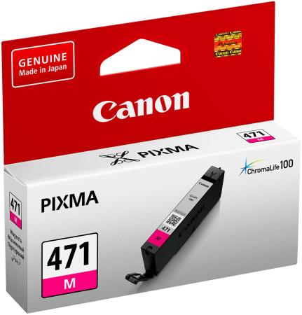 Фото - Картридж Canon CLI-471M для Canon PIXMA MG5740 PIXMA MG6840 PIXMA MG7740 320 Пурпурный 0402C001 заправочный комплект colouring для canon pixma