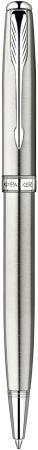 Шариковая ручка поворотная Parker Sonnet K526 Stainless Steel CT черный S0809240