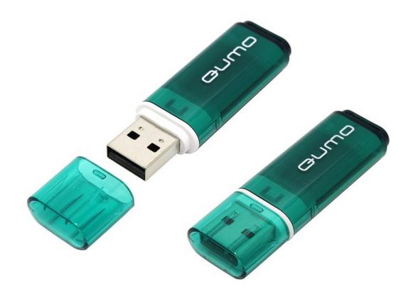 Флешка USB 4Gb QUMO Optiva 01 USB2.0 зеленый QM4GUD-OP1-green флешка qumo optiva ofd 01 8gb черный