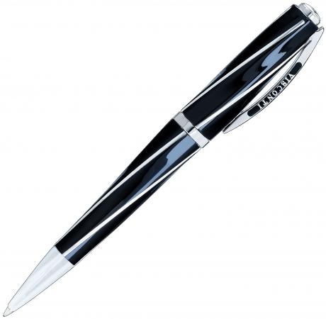 Шариковая ручка поворотная Visconti Divina Black черный F Vs-265-02