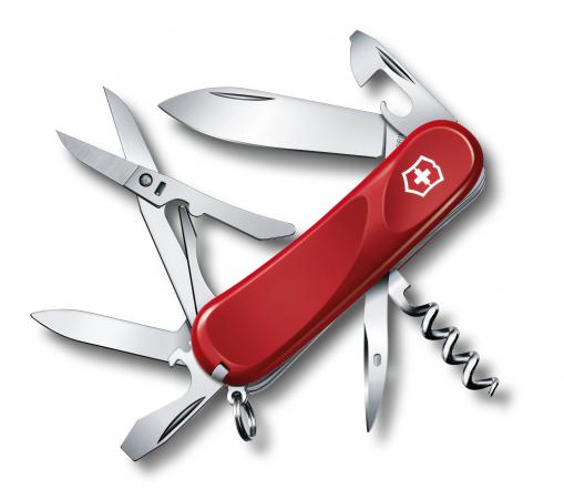 Нож перочинный Victorinox Evolution S14 2.3903.SE 85мм 14 функций красный