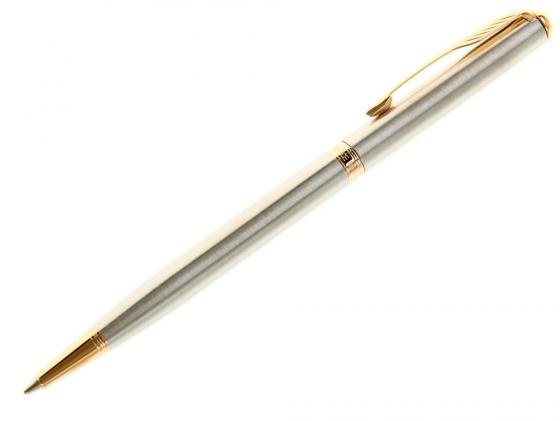 Шариковая ручка поворотная Parker Sonnet Slim K427 черный позолоченные детали, M S0809150