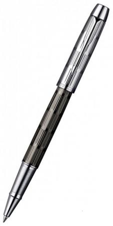 Ручка-роллер Parker IM Premium T222 Twin Chiselled черный F S0908600