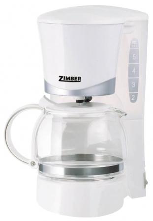 Кофеварка Zimber ZM-10687 700 Вт белый