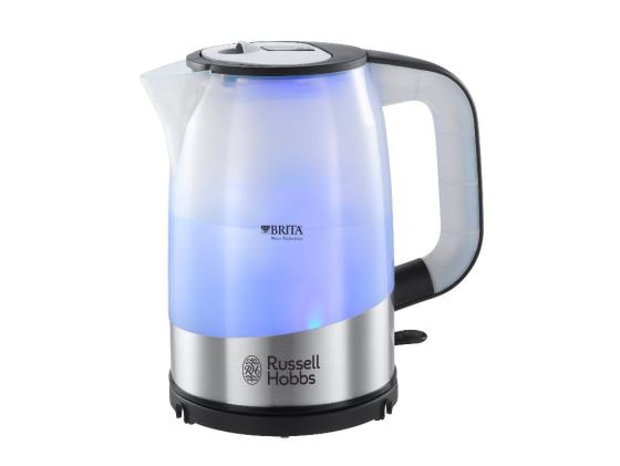 

Чайник Russell Hobbs 18554-70 2200 Вт 1 л металл/пластик серебристый