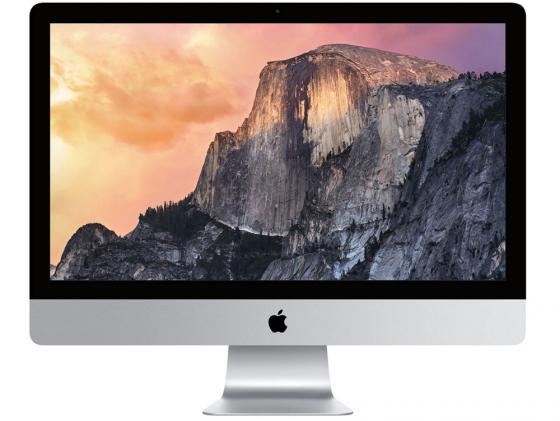 Моноблок Apple iMac 27" Retina 5K MK462RU/A IPS 5120x2880 глянцевый i5 3.2GHz 8Gb 1Tb AMD R9 M380-2Gb Bluetooth Wi-Fi серебристый OS X El Capitan