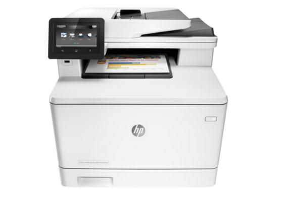 МФУ HP Color LaserJet Pro M477fnw CF377A цветное A4 27ppm 600x600dpi Ethernet USB Wi-Fi