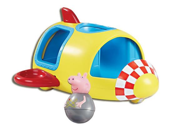 Игровой набор Peppa Pig Ракета Пеппы - неваляшки (с фигуркой Пеппы) 28796