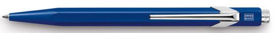 Шариковая ручка автоматическая Caran D’Ache Office 849 синий M Classic 849.150_MTLGB