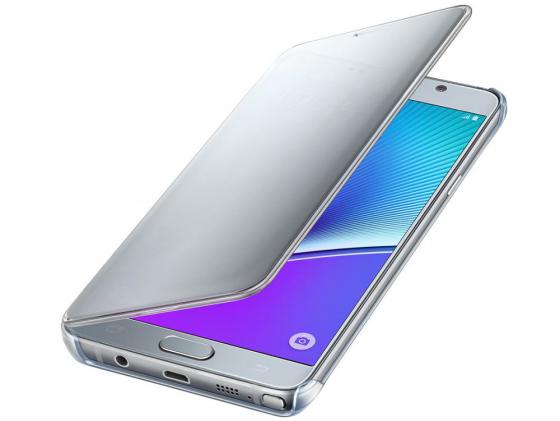 Чехол Samsung EF-ZN920CSEGRU для Samsung Galaxy Note 5 ClVCover серебристый