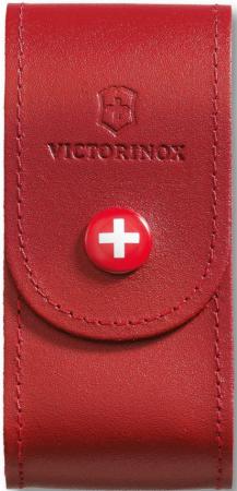 Чехол Victorinox 4.0520.1B1 для ножей 91мм 2-4 уровня кожа красный