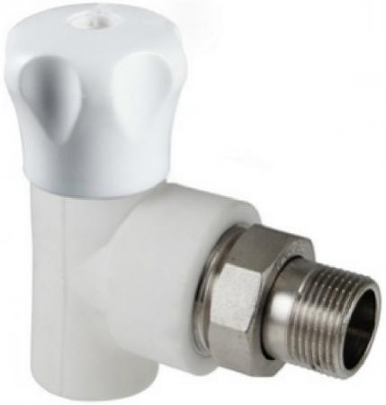 

Кран PPR для подключения радиатора угловой 25х3/4" VALTEC VTp.718.0.02505