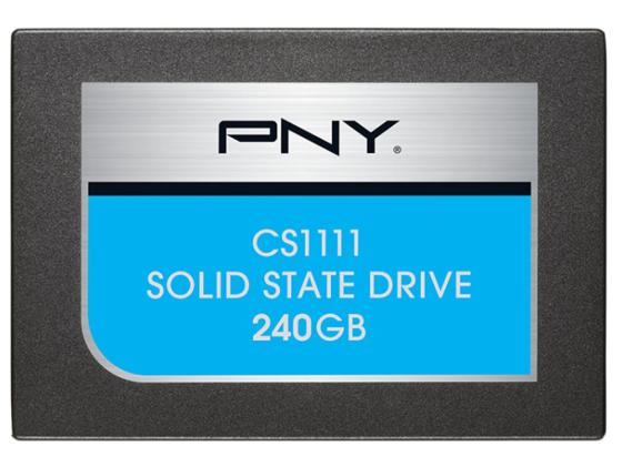 Твердотельный накопитель SSD 2.5" 240 Gb PNY SSD7CS1111-240-RB Read 430Mb/s Write 300Mb/s MLC