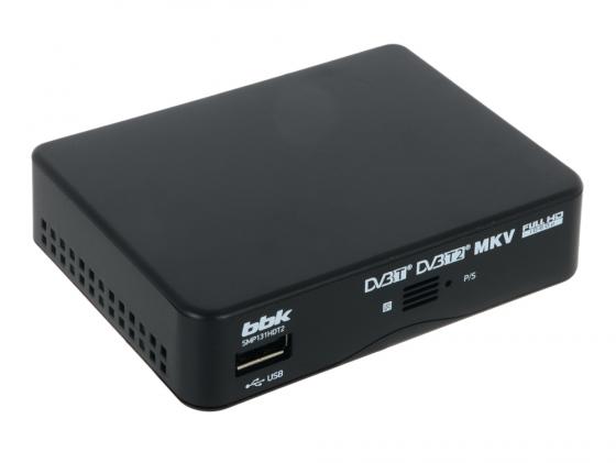 Тюнер цифровой DVB-T2 BBK SMP131HDT2 черный
