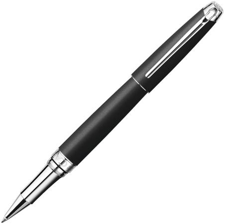 Ручка-роллер Caran D’Ache Leman Black lacquered matte SP черный F 4779.496