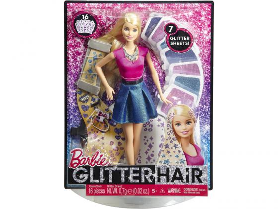 Игровой набор Barbie (Mattel) Barbie - блестящие волосы CLG18