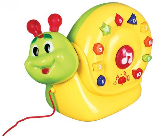 Интерактивная игрушка Умка Улитка-каталка от 1 года разноцветный B204780-R