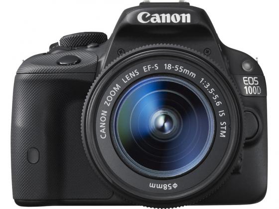 Зеркальная фотокамера Canon EOS 100D черный 18Mpix EF-S 18-55mm f/3.5-5.6 DCIII