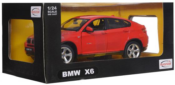 Автомобиль Rastar BMW X6, открываются двери и капот 1:24 41500