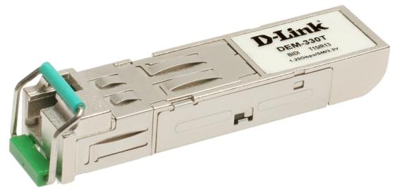 Трансивер сетевой D-Link DEM-330T/10/B2A 1 порт mini-GBIC 1000Base-LX
