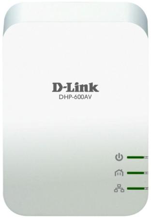 Комплект адаптеров Powerline D-Link DHP-601AV/B1A 600Mbps