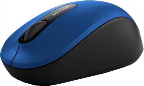 Мышь беспроводная Microsoft Mouse 3600 голубой Bluetooth PN7-00024
