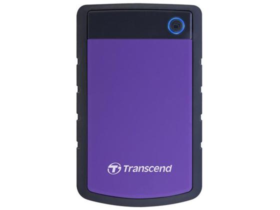 Внешний жесткий диск 2.5" USB3.0 3 Tb Transcend StoreJet TS3TSJ25H3P фиолетовый