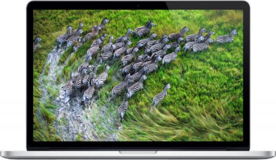 Ноутбук Apple MacBook Pro 15.4" 2880x1800 Intel Core i7 512 Gb 16Gb Intel Iris Pro Graphics 5200 серебристый Mac OS X Z0RF000E9