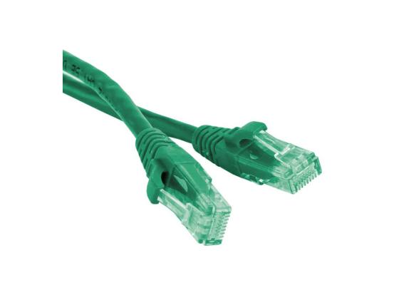 Патч-корд UTP 5E категории 2.0м Hyperline PC-LPM-UTP-RJ45-RJ45-C5e-2M-LSZH-GN зеленый