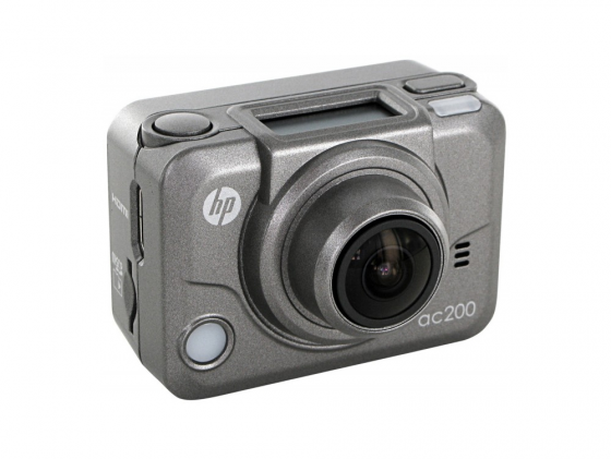 Экшн-камера HP ac200w 0.83" 1080p водо-защищенный корпус серый 8РНР040206 неисправное оборудование