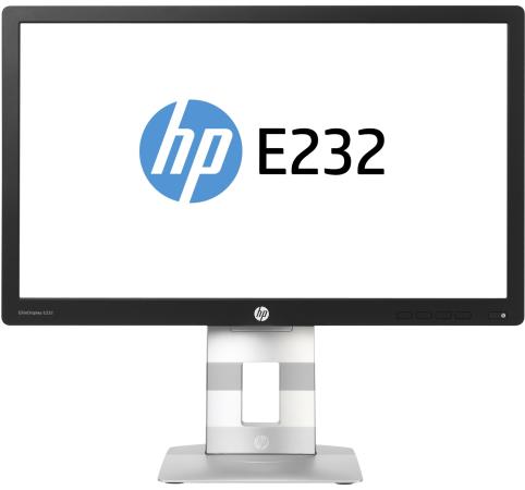 Монитор 23" HP EliteDisplay E232 черный IPS 1920x1080 250 cd/m^2 7 ms HDMI DisplayPort VGA USB M1N98AA