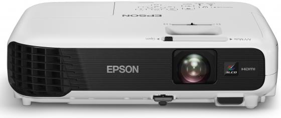 Проектор Epson EB-S04 LCDx3 800x600 3000ANSI Lm 15000:1 VGA HDMI S-Video USB V11H716040