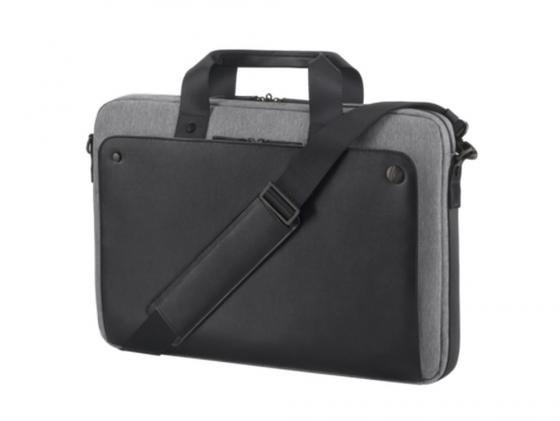 Сумка для ноутбука 15.6" HP Case Executive Black Top Load черный/серый P6N18AA